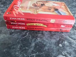 Silhouette Desire Joan Hohl lot of 3 Big Bad Wolfe Series contemporary romance - $3.59