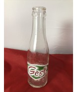 VTG Gest Golden West Aerated Water Co ACL Soda Pop Bottle Glass Australi... - $567.66 MXN