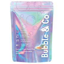 Bubble &amp; Co Galaxy Dust Bath Fizz Electric Lemonade 300g - £62.86 GBP