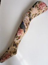 Garden Floral Bird Butterfly Paradise Patterned Printed Tights Funky 70&#39;... - £12.25 GBP
