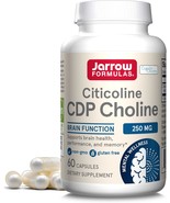 Jarrow Formulas Citicoline CDP Choline 250,  60 Capsules, Up to a 60 Day... - $27.99