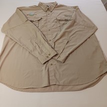 Columbia PFG Omni-Shade "Great Smoky Mountains Ass." L/S Beige Shirt Size XL image 14