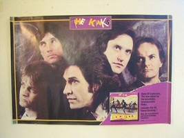The Kinks Poster Band Shot Looking State Old - £35.33 GBP