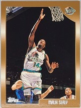 1998-1999 Topps Basketball #56 Malik Sealy Detroit Pistons Forward - £3.02 GBP