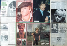 ROBERT REDFORD ~ (17) Color and B&amp;W Articles, PIN-UPS from 1974-1977 ~ C... - $10.07