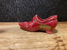 Vintage Porcelain Coulee Dam, Washington Souvenir Collectible Shoe 2.75&quot; - $106.24 MXN