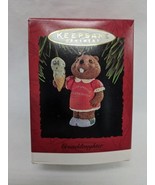 1994 Hallmark Keepsake Christmas Ornament Granddaughter Beaver With Ice ... - $9.89