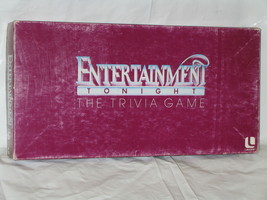 Entertainment Tonight Board Game 1984 Lakeside Games 100% Complete Rare ** - £5.76 GBP