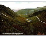 Crawford Notch View From Mt Willard White Mountains NH UNP DB Postcard W12 - $2.92
