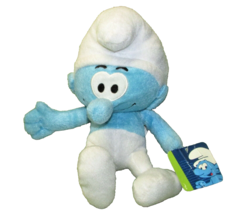 The Smurfs Blue Boy Kellytoy 11&quot; With Hang Tag Plush Stuffed Animal Doll 2011 - £8.65 GBP