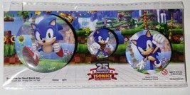 Sonic The Hedgehog 25th Anniversary Button Set - Nerd Block - £9.42 GBP