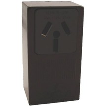 Leviton 5050 50 Amp, 125/250 Volt, NEMA 10-50R, 3P, 3W, Surface Mounting - $20.13