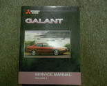 2001 Mitsubishi Galant Servizio Riparazione Negozio Manuale Vol 4 Fabbri... - $27.99