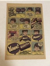 1982 Bubble Yum Bubble Gum Print Ad Advertisement pa21 - $9.89