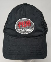 Vintage PWA Wrestling Baseball Cap Hat Mesh Trucker Professional Promoti... - $14.26