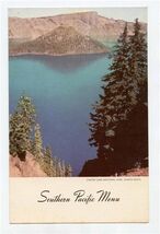 Southern Pacific Railroad Menu Crater Lake National Park Cover Shasta Route - $27.72