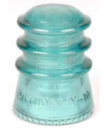 Blue Insulator-Hemingray 1-Telegraph-Telephone-USA-Antique-Made in USA-vtg - €22,73 EUR