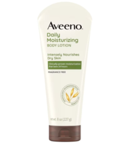 Aveeno Daily Moisturizing Lotion with Oat for Dry Skin Fragrance Free 8.0oz - £31.78 GBP