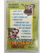 COMEDY BREAK Volume IV 4 Cassette 1991 Tape VINTAGE 60 Minutes Of Fun CL... - €9,41 EUR COMEDY BREAK Volume IV 4 Cassette 1991 Tape VINTAGE 60 Minutes Of Fun CL... - €9,41 EUR