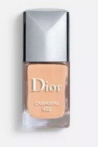 Dior Nail Polish #402 Cashmere Dior Vernis Nail Varnish Gel Lacquer NEW - $28.13