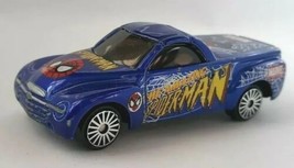 2000 Ultimate Marvel Maisto Blue SPIDERMAN CHEVROLET CHEVY SSR - $9.95