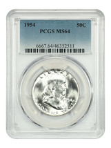 1954 50C PCGS MS64 - £32.05 GBP
