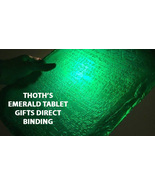 HAUNTED THOTH&#39;S THE EMERALD TABLET DIRECT BINDING WORK MAGICK  - £165.13 GBP