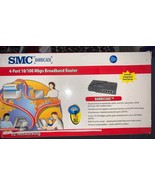 Smc Barricade 4-port 10/100 Mbps Broadband Router Smc7004br - $39.40 CAD
