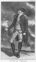 8&quot; x 10&quot; Photo 1782 Count De Grasse François Joseph Paul de Grasse - $16.95