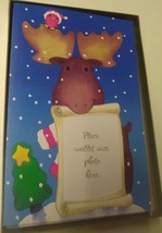 Moose American Greetings card Boxes of 10 Christmas Cards (place photo on it) - £7.36 GBP