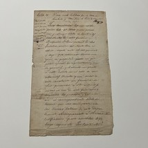 Antique Document 1835 Mexican Texas Land Petition Grant Signed George W Smyth - £925.56 GBP