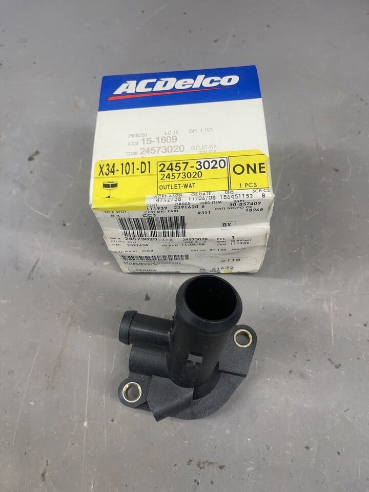 Housing Water Outlet Buick Pontiac Cadillac Chevrolet Cavalier Grand Am ... - $23.33