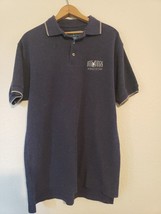 VINTAGE Big Dogs Polo Shirt Mens Small Blue Cotton Embroidered Short Sleeve - £12.05 GBP