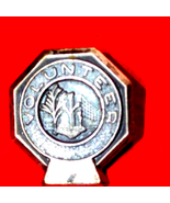 Beautiful sterling silver volunteer pin - $472.97 MXN