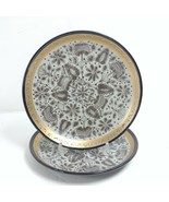 Bowl Collector Decorator Plates 2 pcs w/Wall Hangers Eclectique Kai Kai ... - €74,62 EUR