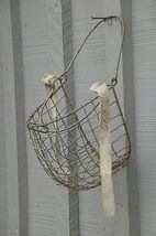 Antique Metal Mule Horse Grazing Muzzle Wall Art Farm Barn Cribbing Decor - $39.59