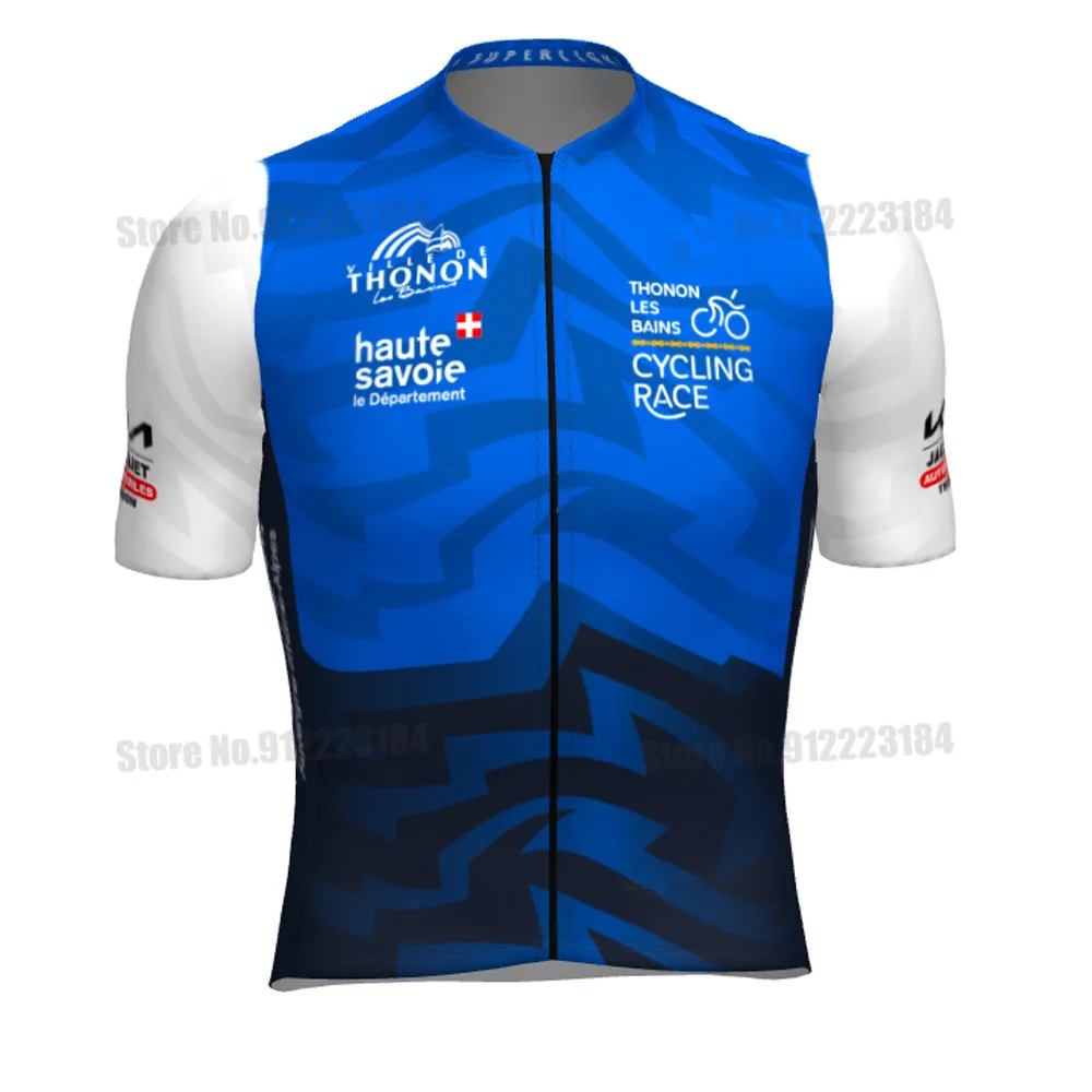 Sporting 2022 Thonon Cycling Race Team Cycling  Set Men Bike  Short Sleeve Bib S - £49.56 GBP
