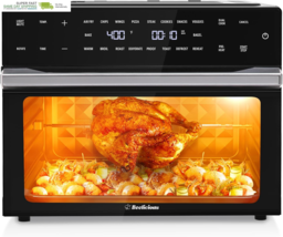 19-In-1 Air Fryer Toaster Oven Combo with Rotisserie and Dehydrator, Dig... - $366.98