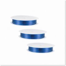 24 Gauge Blue Copper Wire for Stunning DIY Jewelry - Resistant, Beading,... - $26.72