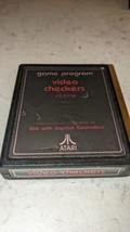 Atari 2600 Video Checkers 1980 Cartridge Only - £10.94 GBP