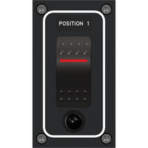 Paneltronics Waterproof Panel - DC 1-Position Illuminated Rocker Switch ... - £24.80 GBP