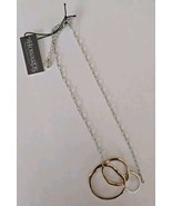 HOWARD&#39;S ~ THREE CIRCLE Pendant Necklace ~ 8&quot; - 11&quot; Length ~ Nickel Free - $445.14 MXN