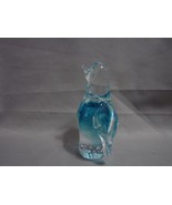 Art Glass Hand Blown Penguin Control Bubbles Paperweight - £8.78 GBP