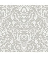 Peel And Stick Wallpaper In The Shade Of Taupe, Escape To The Forest - £32.90 GBP
