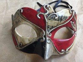 Venetian Masquerade Ball Mask Size: One Size Mardi Gras, Halloween Ship Free - £102.21 GBP