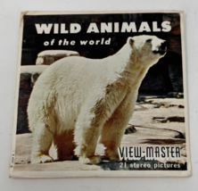 Vintage VIEW-MASTER 3D Reel Packet B614 Wild Animals Of The World *Complete* - £10.51 GBP
