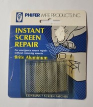 Phifer Instant Screen Repair Brite Aluminum Contains 7 Patches - $11.87