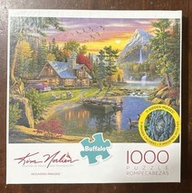 Buffalo Mountain Paradise puzzle, Kim Norlien, 1000 Pieces Outdoors, Water - $9.03
