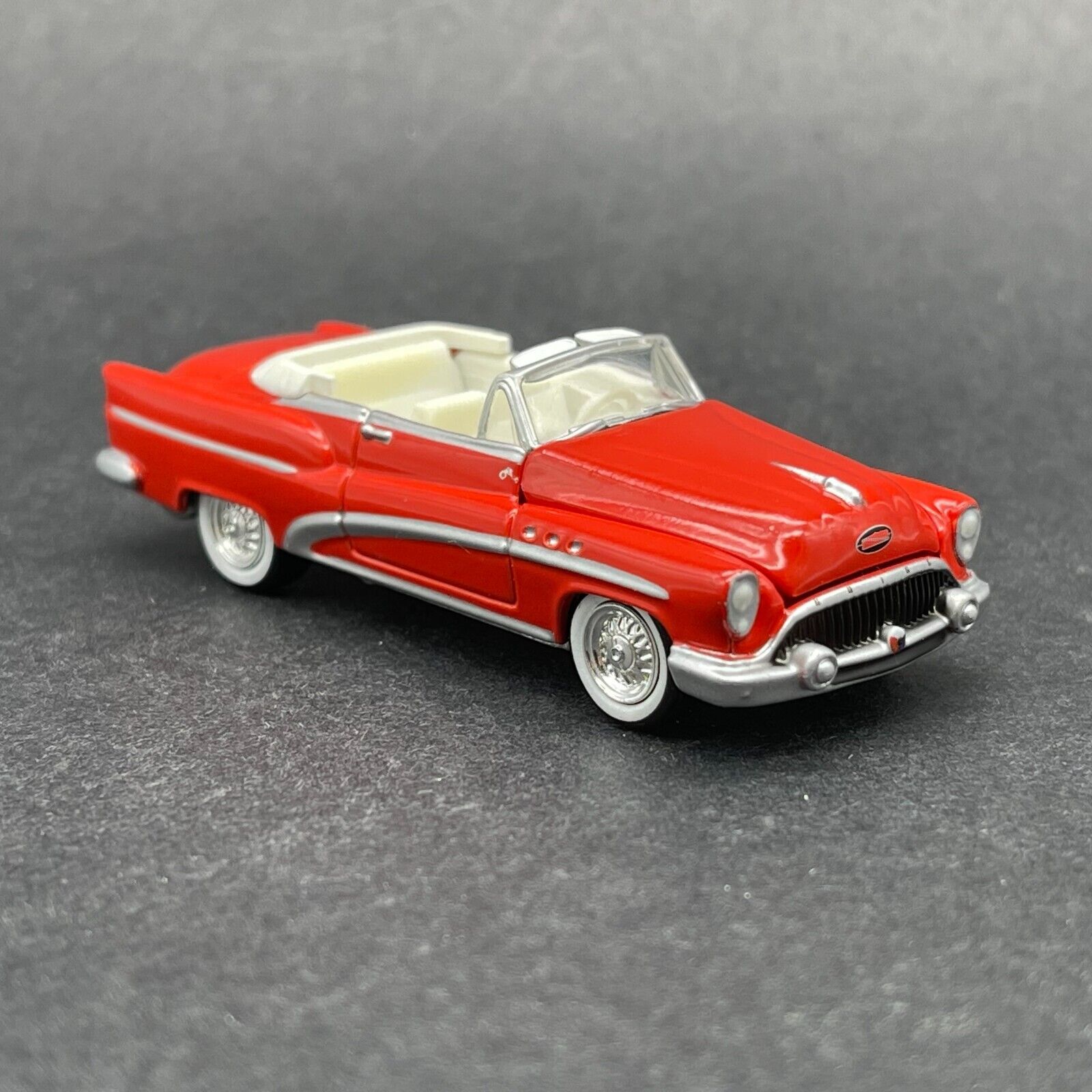 Primary image for Johnny Lightning American Chrome 1953 '53 Buick Super Convertible Car Red 1/64