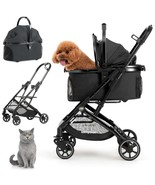 Kenyone 3-in-1 Pet Stroller for Small Medium Dogs Puppy Cat Stroller wit... - $147.51